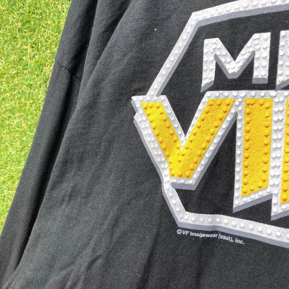 Vintage Lee Sport Minnesota Vikings Shirt Mens 2XL Long Sleeve USA Black 90s